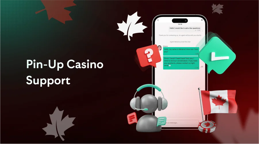 Pin-Up Casino-support